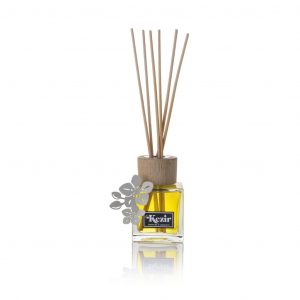 Katmandu 250 ml con decoro Arti e Mestieri Fiore di Loto, fragranza d'ambiente ambra e neroli.