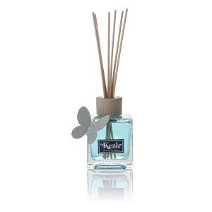 Malibu 250 ml con decoro Arti e Mestieri Farfalla, fragranza per ambiente al sentore di mare