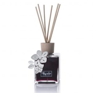 Bourgogne 500 ml con decoro Arti e Mestieri Fiordi Loto, diffusore per ambiente ispirato ai vini