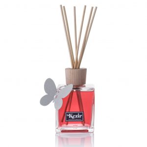 Persia 500 ml con decoro Arti e Mestieri Fior di Loto, diffusore d'ambiente alle note di rosa